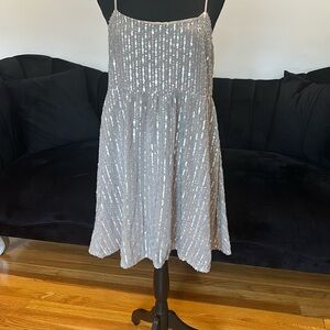 NWT women’s Sequence tan dress forever 21 small